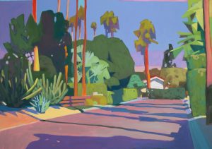 "une rue de Palm Springs", 2024, galerie Zberro, Timm Blandin,